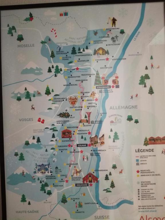 Le Rohan Colmar Bagian luar foto
